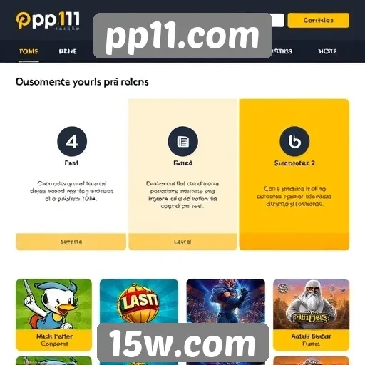 Recursos e funcionalidades do pp11.com